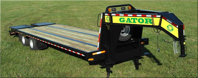 GOOSENECK TRAILER 30ft tandem dual - all heavy-duty equipment trailers special priced  Benton County, Tennessee